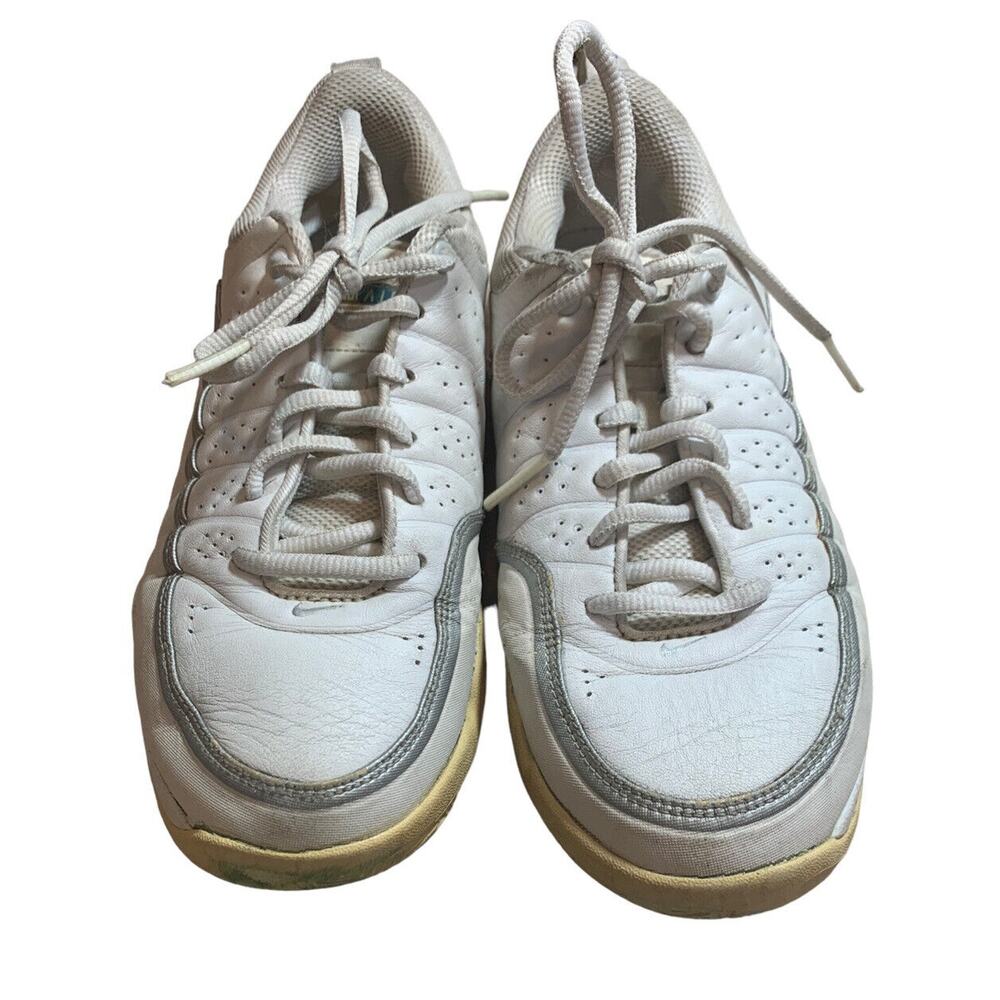 Nike Air Zoom Women’s Size 7 White Sneakers Laced y2k 90's Chunky Seinfeld - Picture 10 of 12
